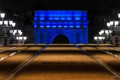 Eclairage porte de Bourgogne