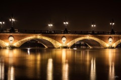 Pont de Pierre, marée haute
