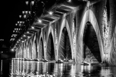 Pont de pierre, grande marrée