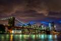 Brooklyn Bridge by night
