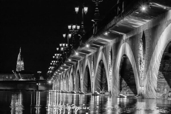 Au ras de la Garonne (50X75 Dibond)