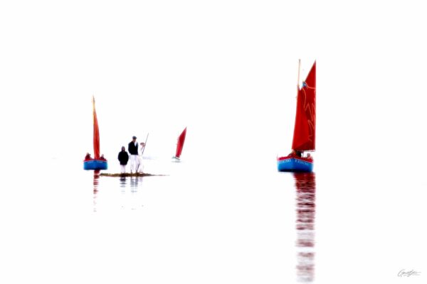 Goemonier et les vieux gréements a voile rouge,Gerald Photography auteur photographe