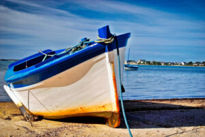 Bateau au sec