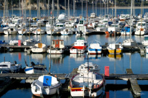 Bateaux au Pop de Morgat