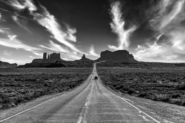 la route 163 , monument valley